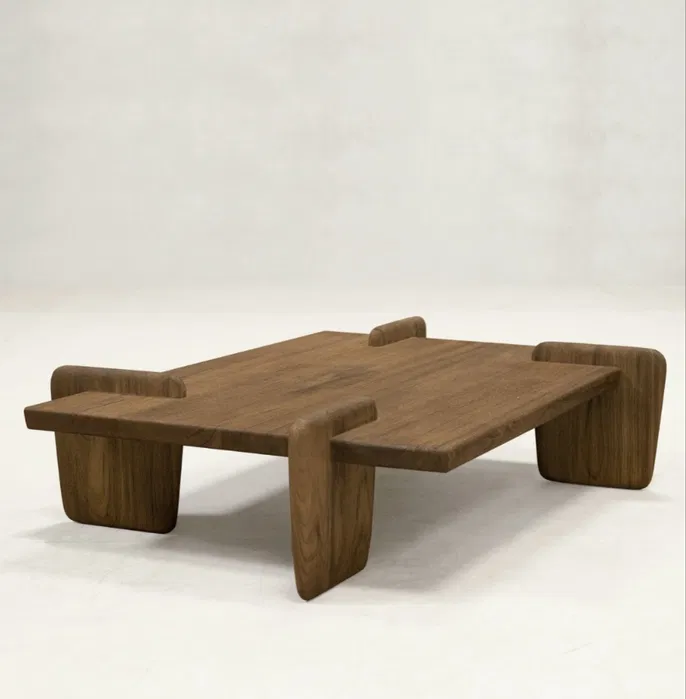 Журнальний столік з масиву дуба в стилi wabi sabi Журнальний столік з масиву дуба в стилi wabi sabi